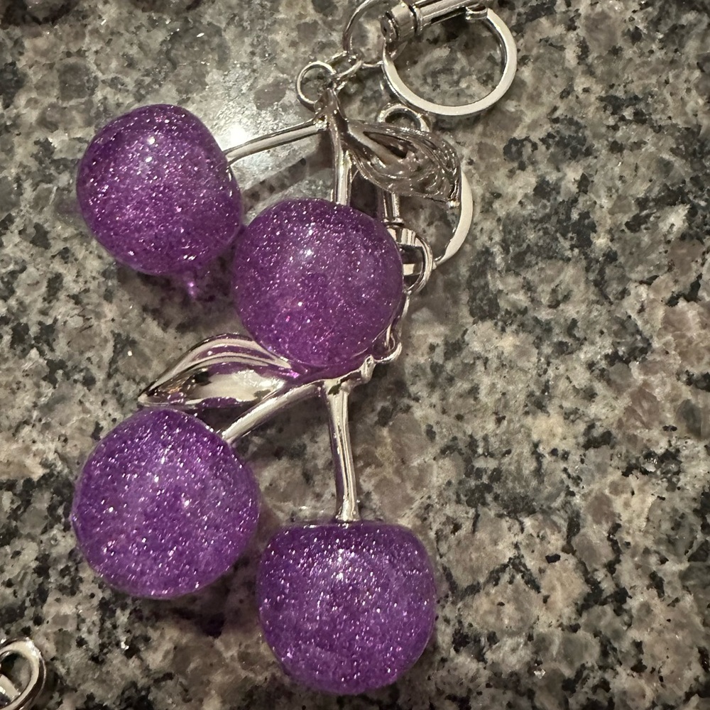 Cherry Dangle Keychain/Bagcharm - Picture 10 of 16